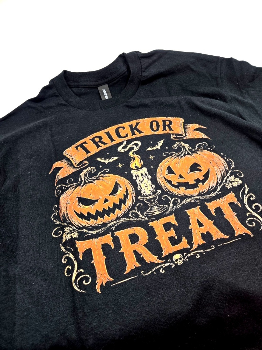 Halloween Graphic Tee Size X-Large Adult Unisex Black